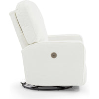 Best Chairs Bilana Swivel Glider Recliner with USB