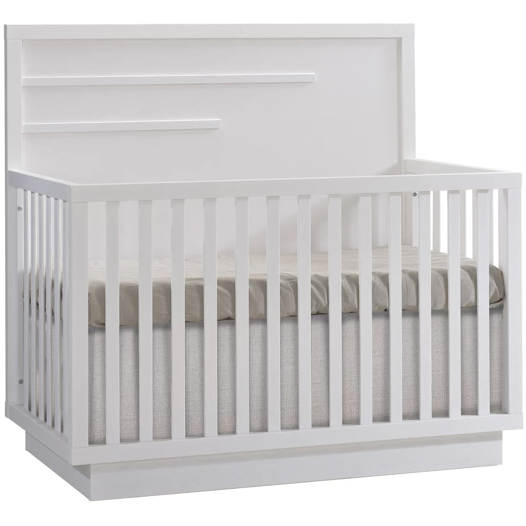 Natart Como 5-in-1 Convertible Crib with Horizontal Molding