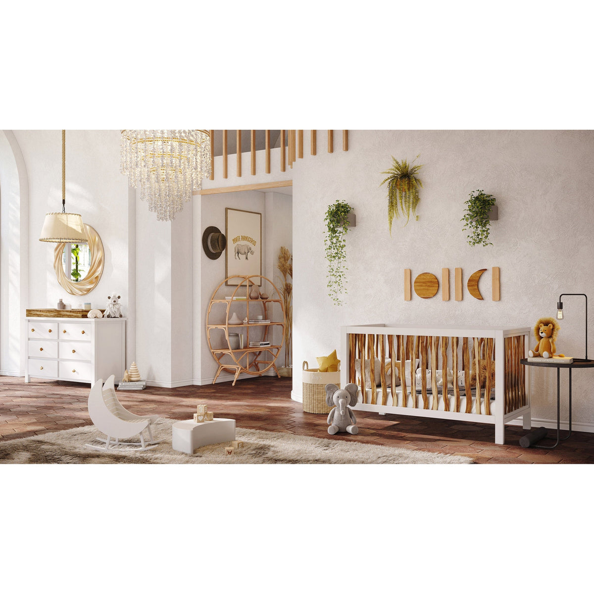 Milk Street Branch Convertible Crib