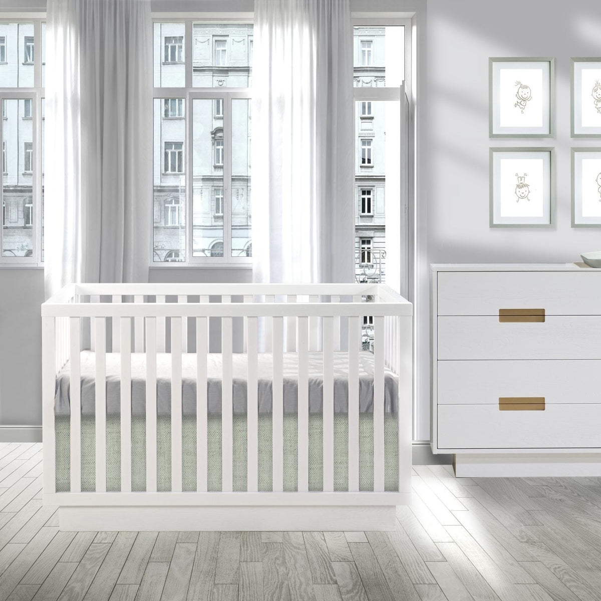 Natart Como Classic Crib