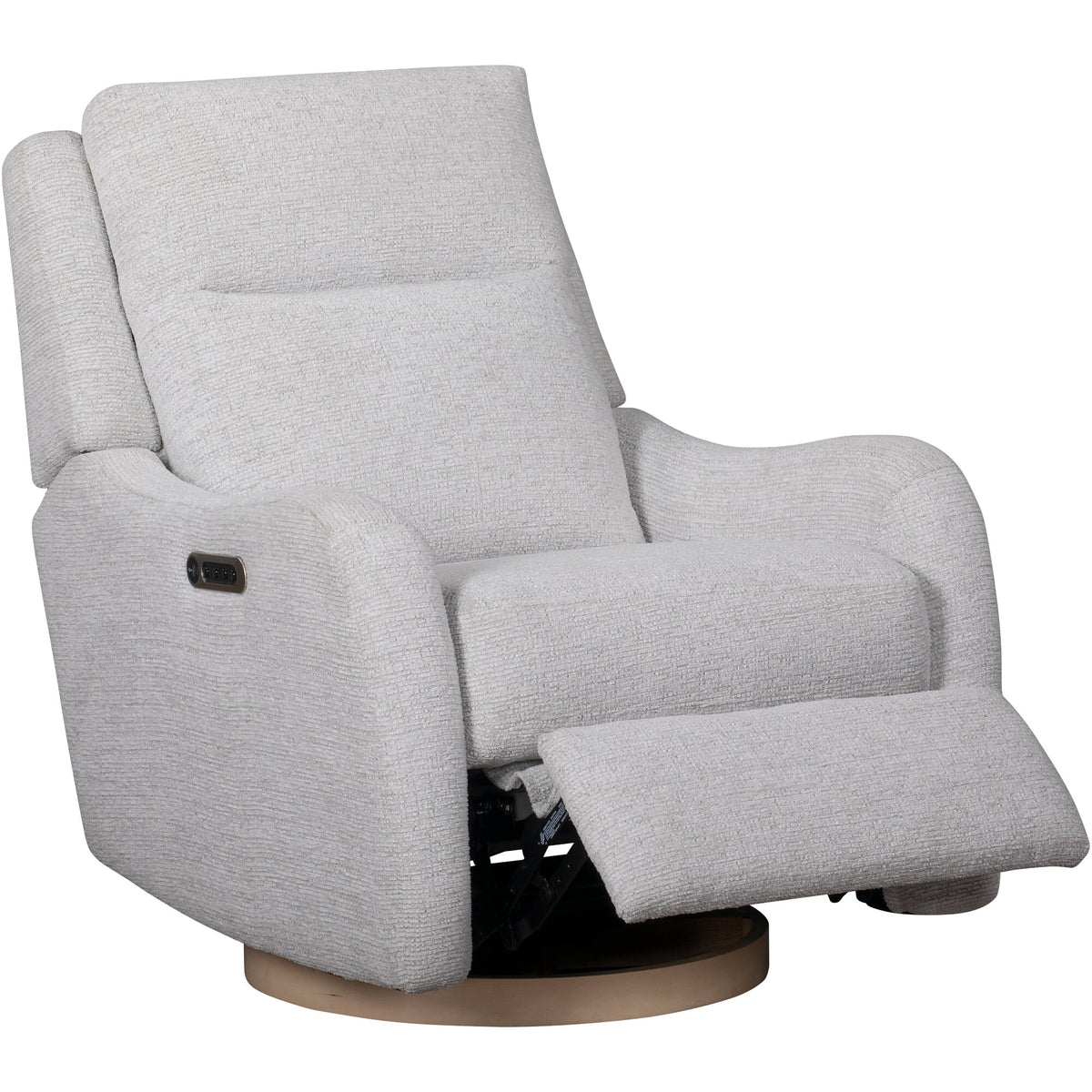 Parker House Quinn Power Recliner with Power Headrest + LED Night Light