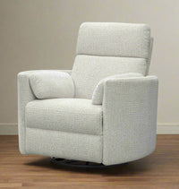 Parker House Radius Plus Power Swivel Glider Recliner with Power Tilt Headrest