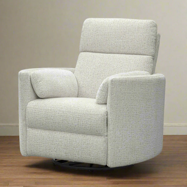 Parker House Radius Plus Power Swivel Glider Recliner with Power Tilt Headrest