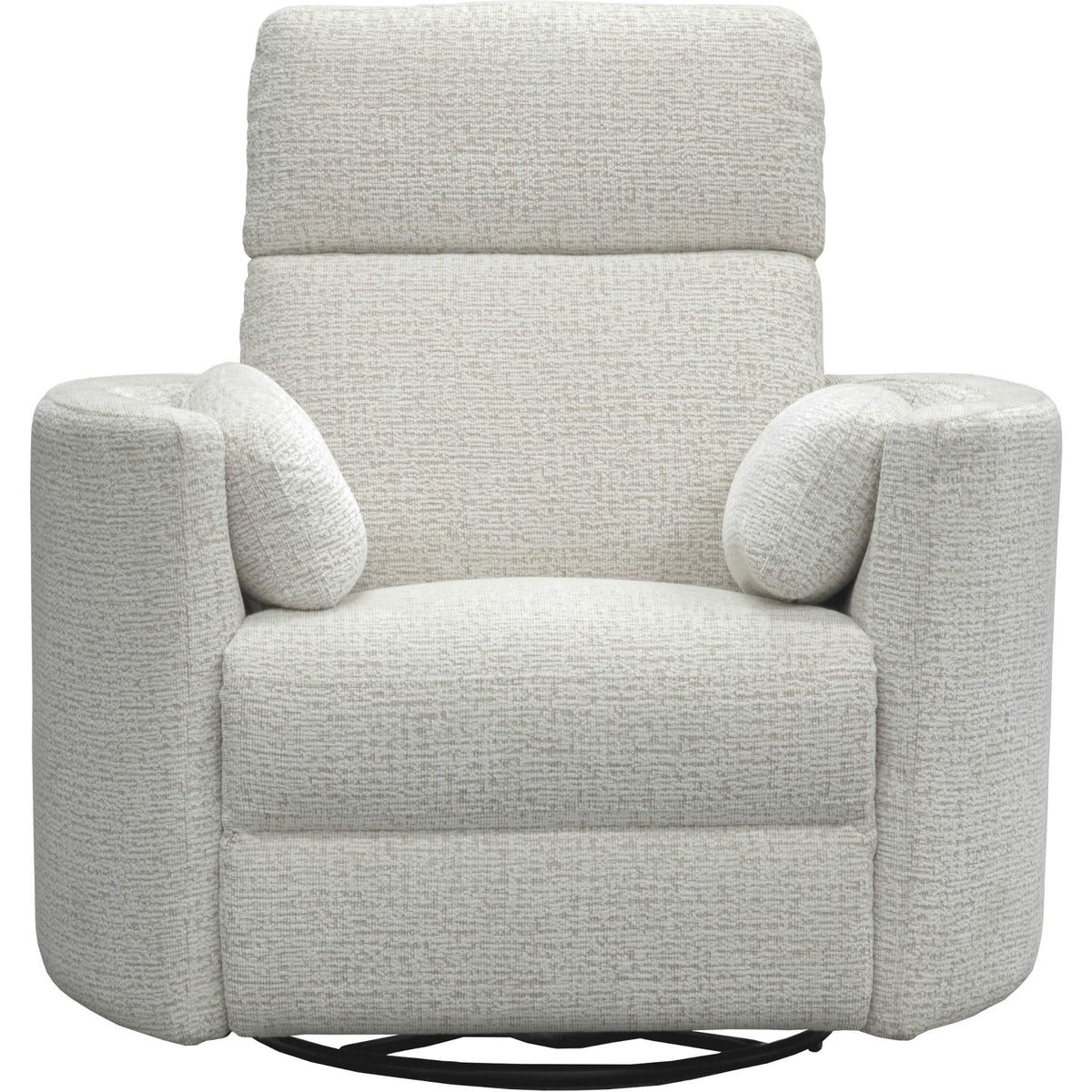 Parker House Radius Plus Power Swivel Glider Recliner with Power Tilt Headrest