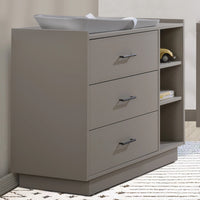 Tulip Tito Crib-to-Double Bed + Combo Dresser Set