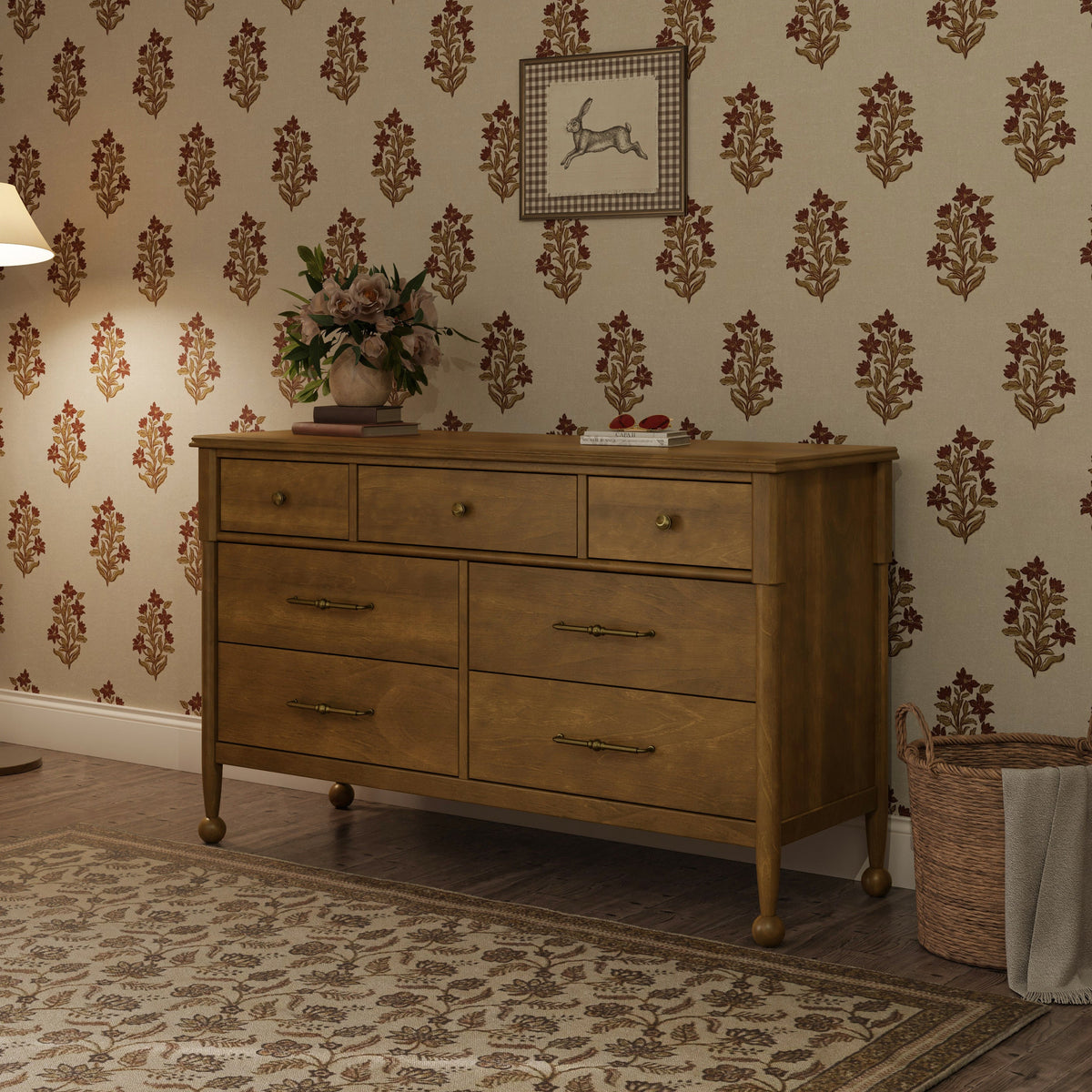 Namesake Alouette 7-Drawer Wide Dresser (56”)