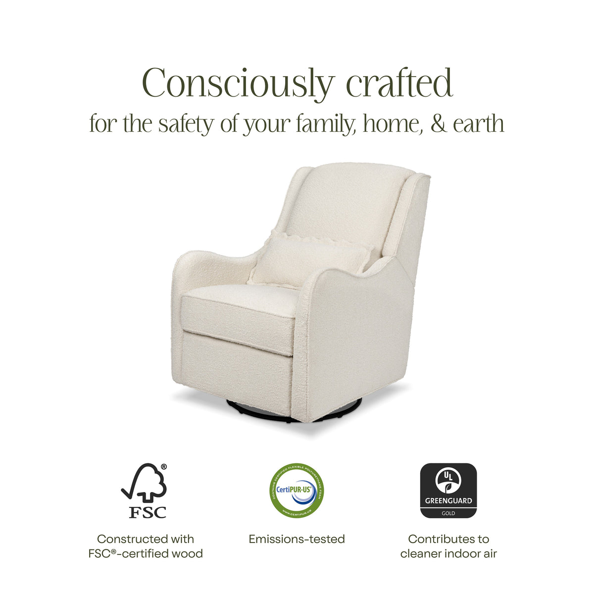 Namesake Devon Recliner and Swivel Glider