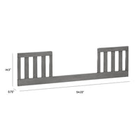 B14599WC,The MDB Family,Toddler Bed Conversion Kit in Weathered Charcoal