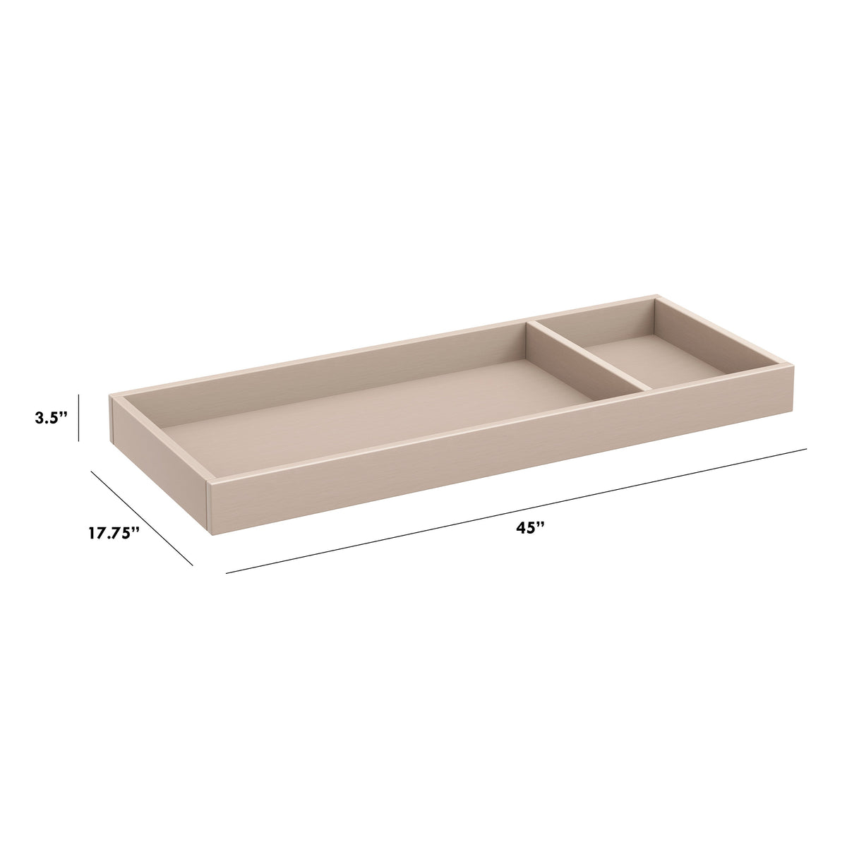 Monogram by Namesake Emory Farmhouse Removable Changing Tray