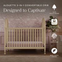Namesake Alouette 3-in-1 Convertible Spindle Crib