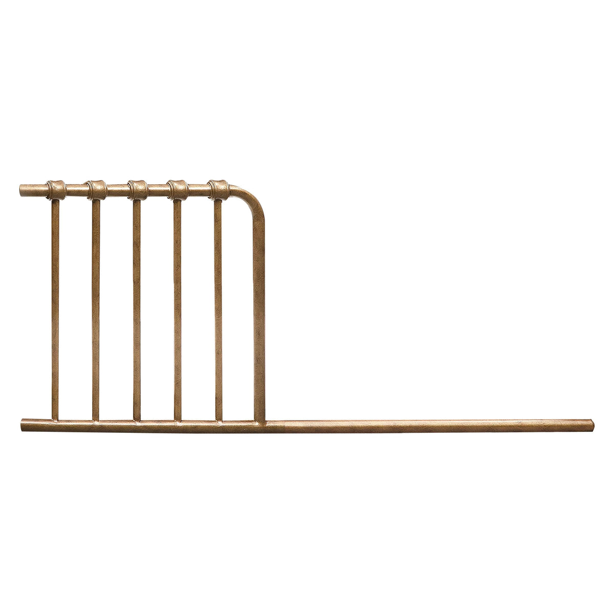 M25599VG,Namesake,Mini Toddler Bed Conversion Kit (Abigail-Winston) in Vintage Gold