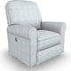 Best Chairs Josey Swivel Glider Recliner