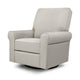 B17787PGET,Monogram by Namesake,Monroe Pillowback Power Recliner in Performance Grey Eco-Twill