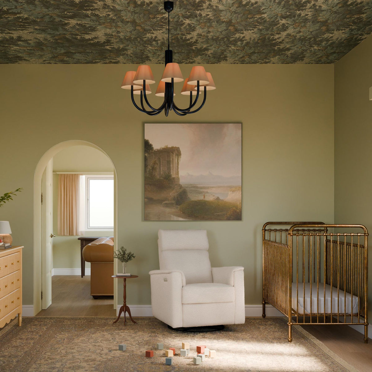 Namesake Willa Plus Power Glider Recliner + Power Headrest