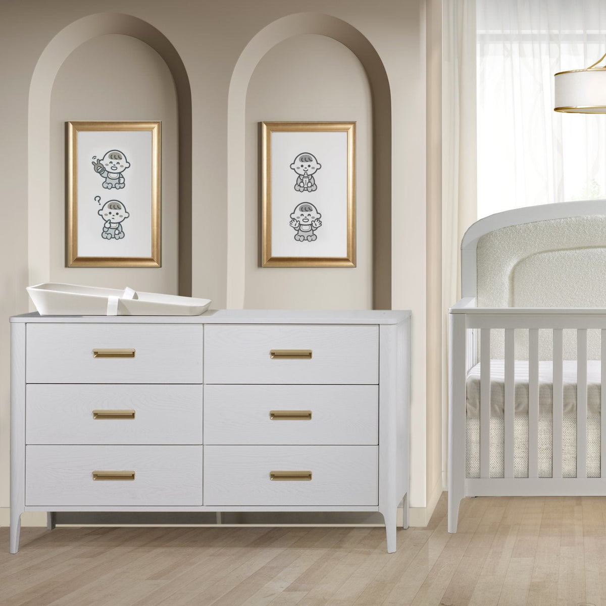Natart Palo Double Dresser 56"