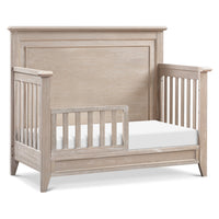 M24401SDB,Monogram by Namesake,Beckett Rustic 4-in-1 Convertible Flat Top Crib in Sandbar