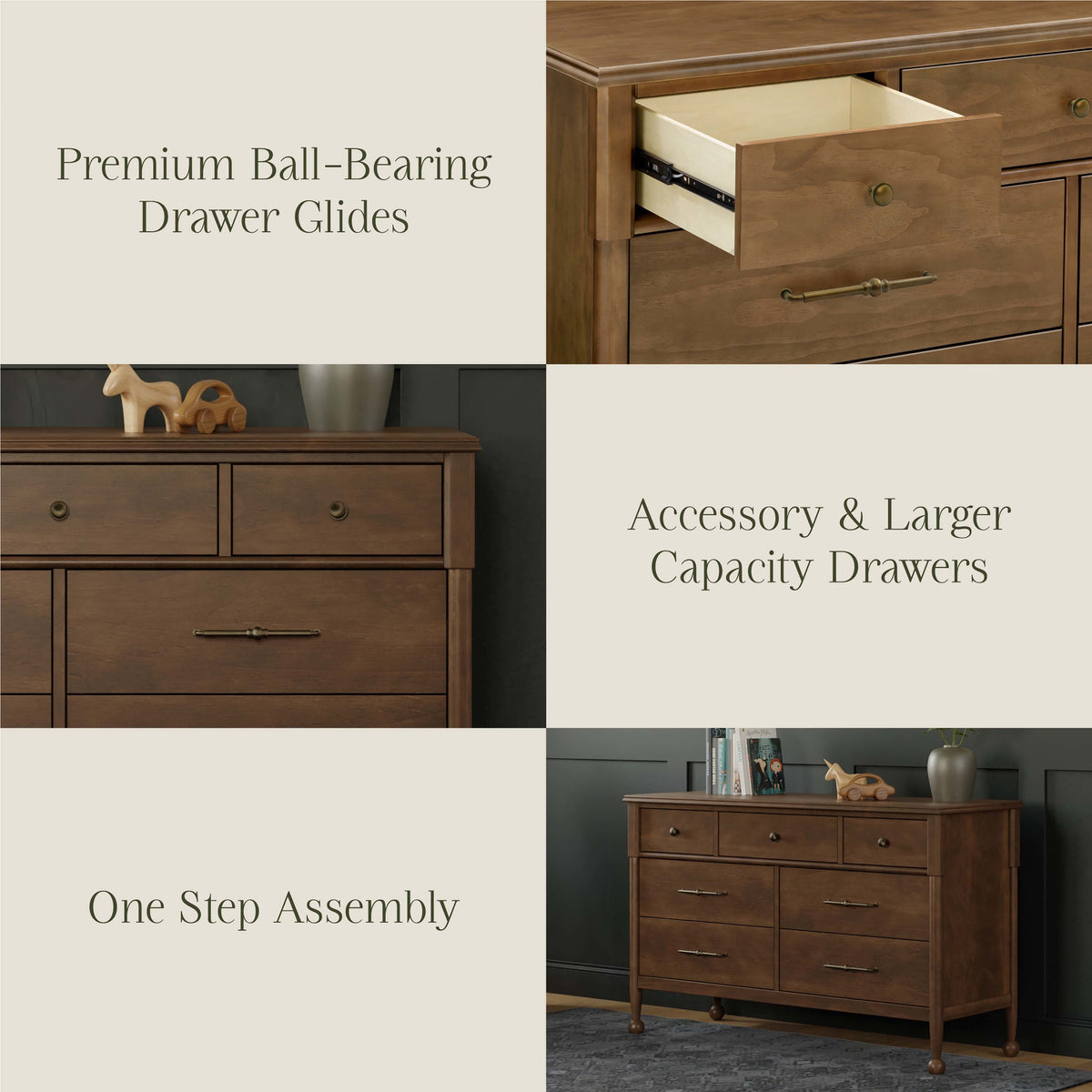 Namesake Alouette 7-Drawer Wide Dresser (56”)