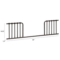 B15599UR,Namesake,Toddler Bed Conversion Kit for Abigail and Winston in Vintage Iron