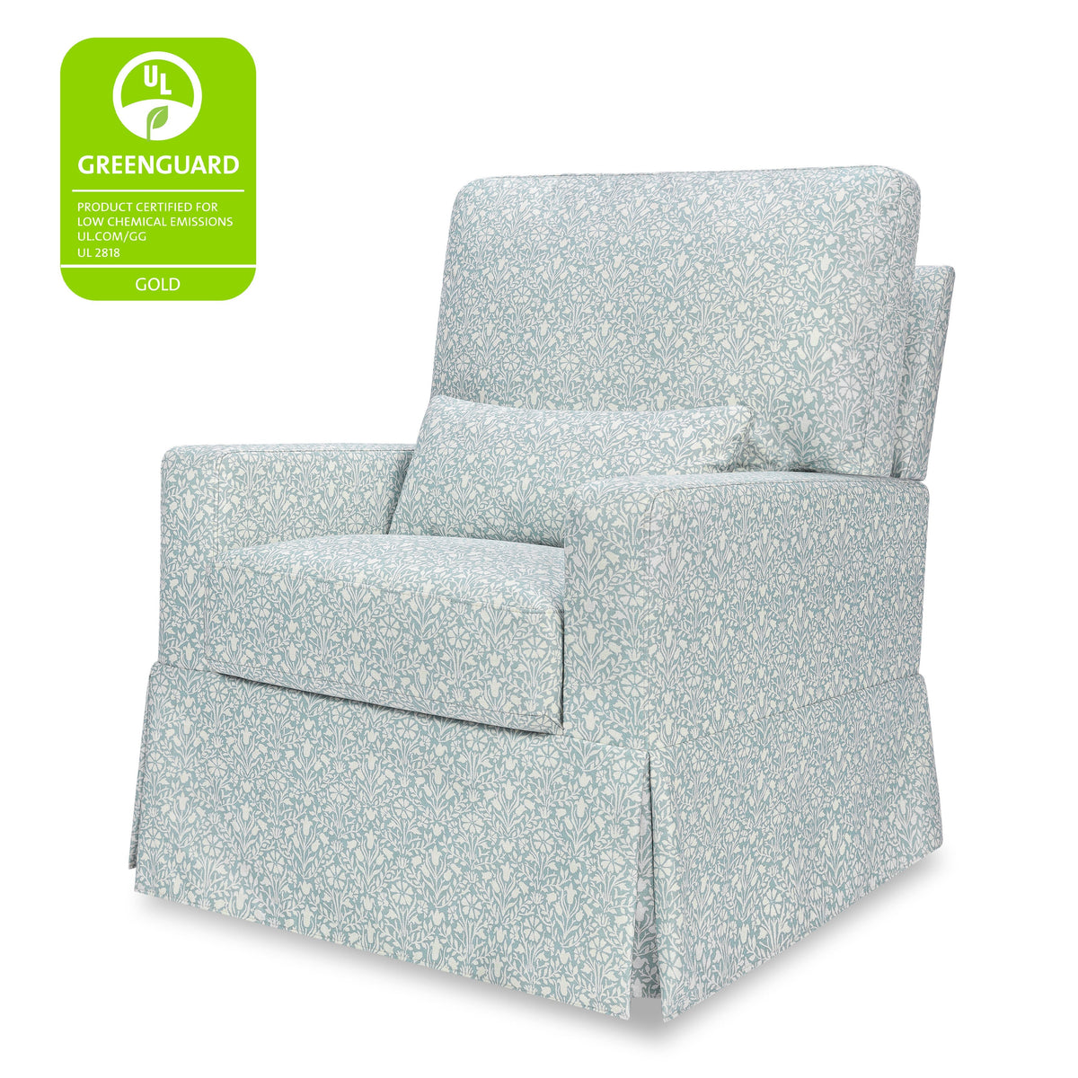 Morris & Co. x Namesake Crawford Pillowback Comfort Swivel Glider