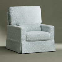 Morris & Co. x Namesake Crawford Pillowback Comfort Swivel Glider