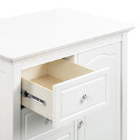 B19627RW,Monogram by Namesake,Mirabelle Chifforobe in Warm White