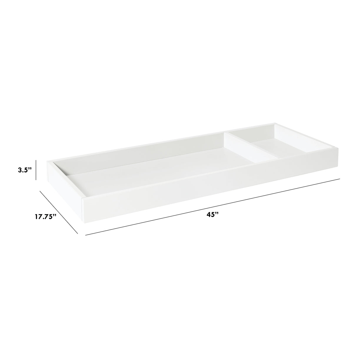 Monogram by Namesake Emory Farmhouse Removable Changing Tray